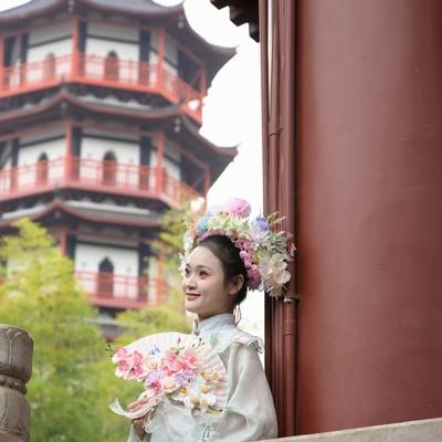 汉服模特