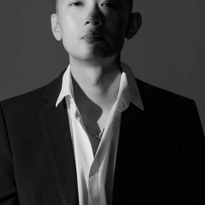 黑白模特