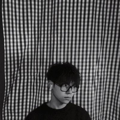 黑白模特