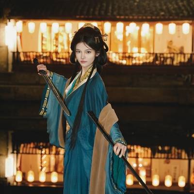 汉服模特