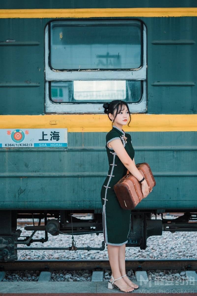 旗袍模特