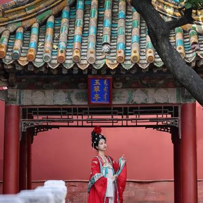 汉服模特