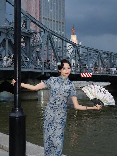 旗袍模特