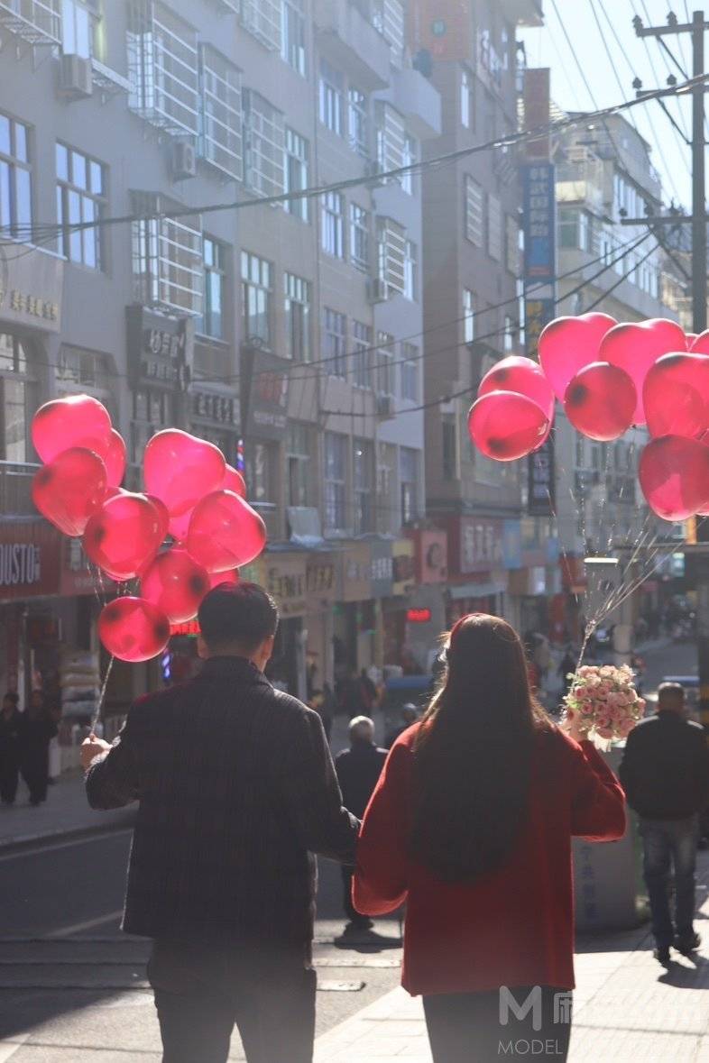 情侣模特
