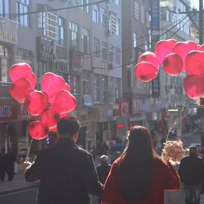 情侣模特