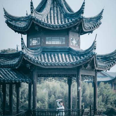 汉服模特