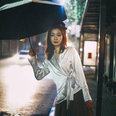 森系模特