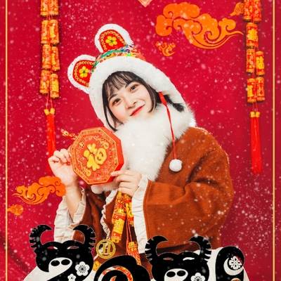 汉服模特