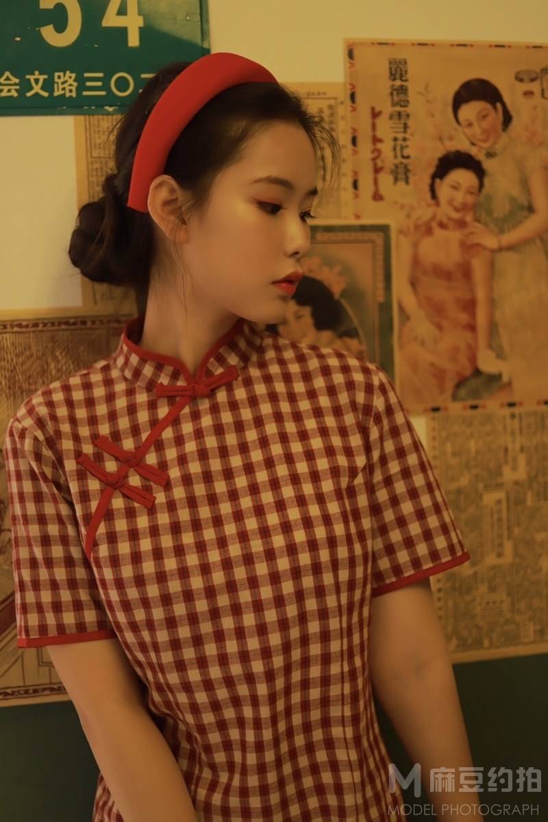 旗袍模特