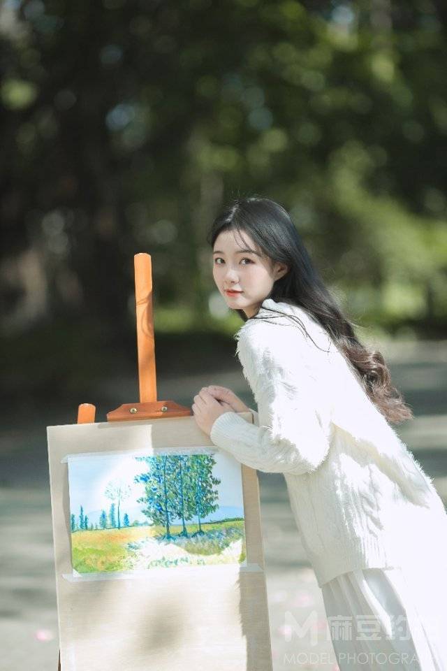 森系模特