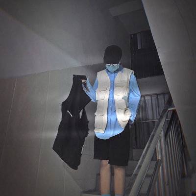 黑白模特