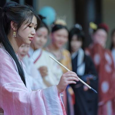 妆容模特