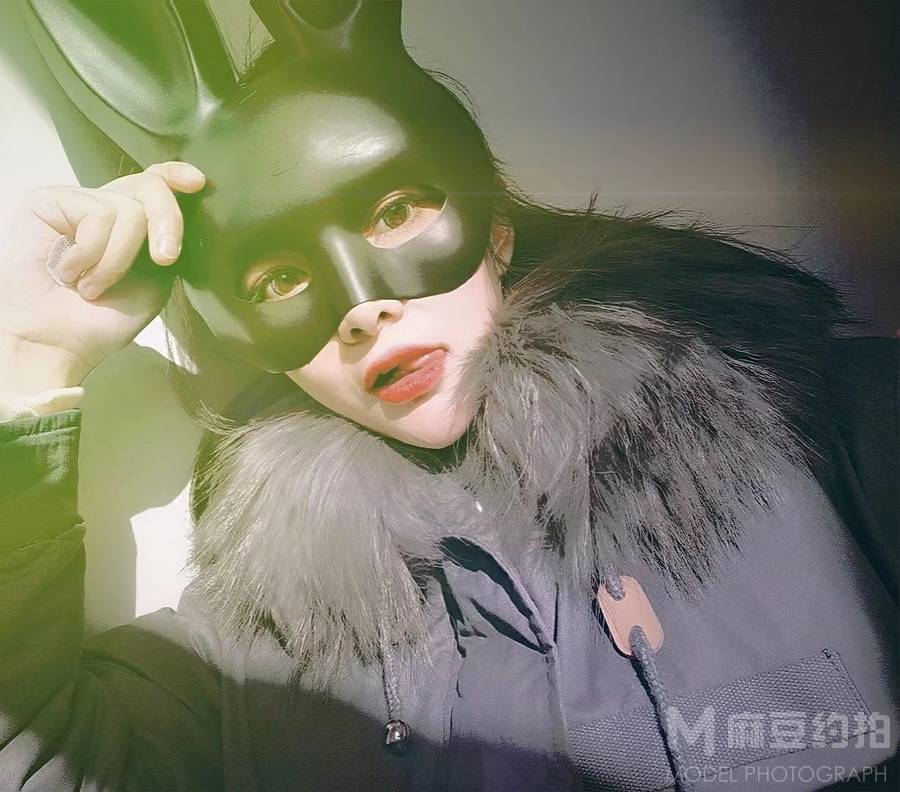 黑白模特