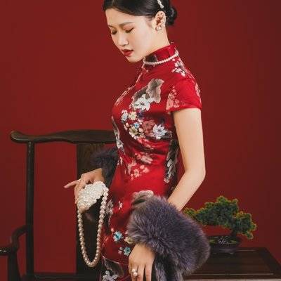 旗袍模特