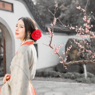 汉服模特