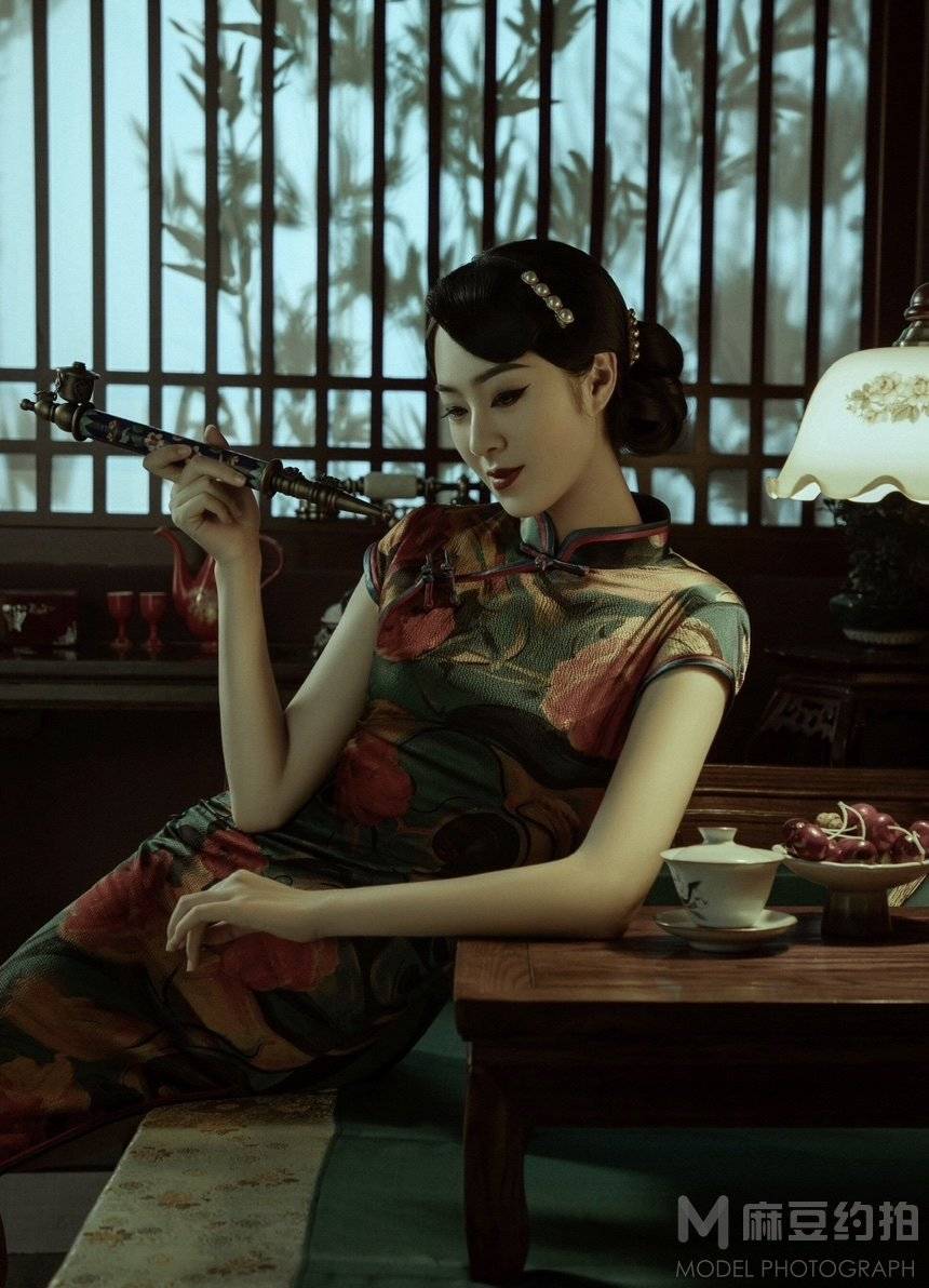 旗袍模特