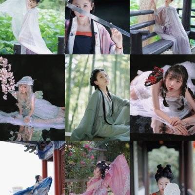 汉服模特