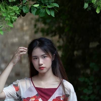 森系模特