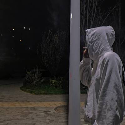 黑白模特
