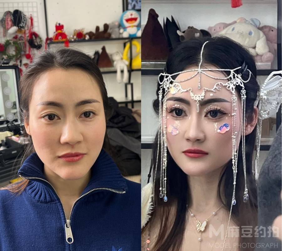 妆容模特