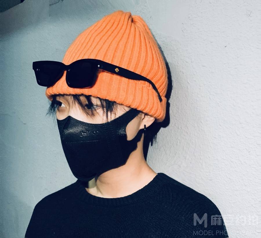 黑白模特