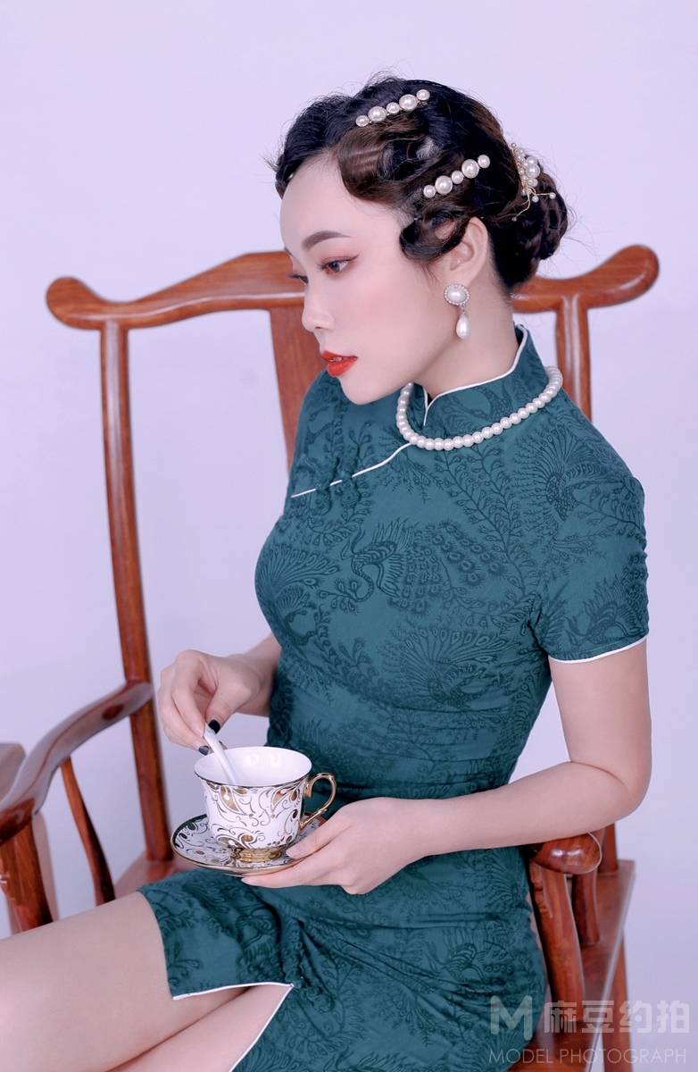 旗袍模特