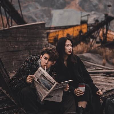 情侣模特