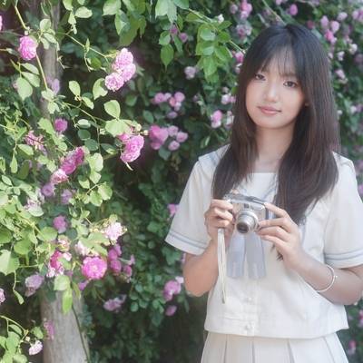 森系模特