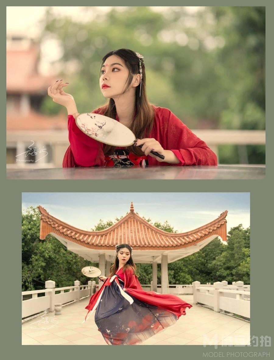 汉服模特
