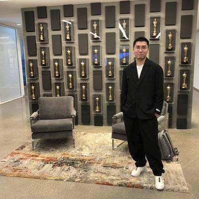 黑白模特
