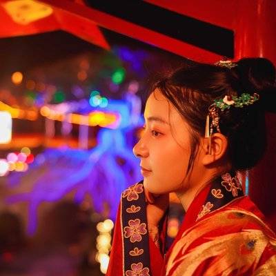 汉服模特