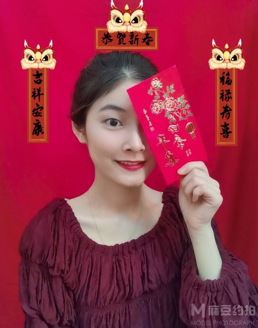 森系模特