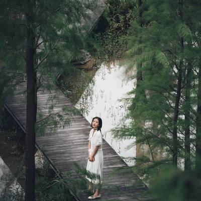 森系模特