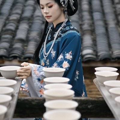 汉服模特