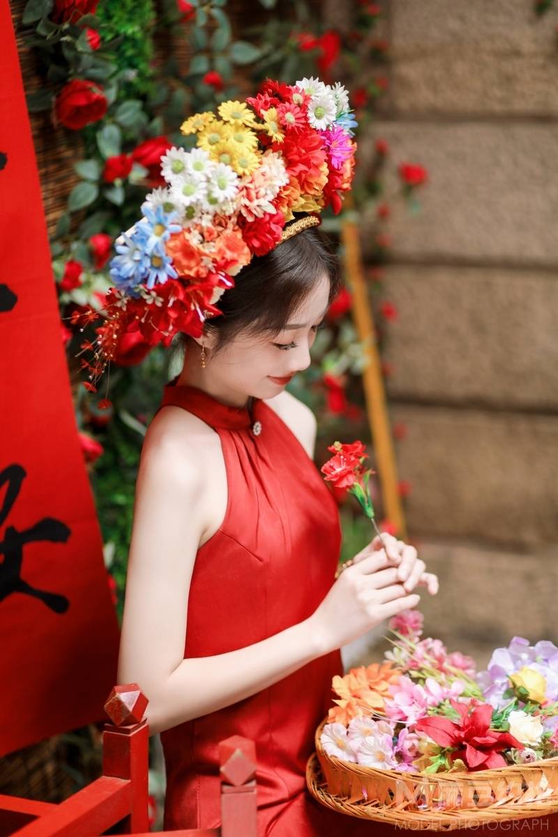 旗袍模特