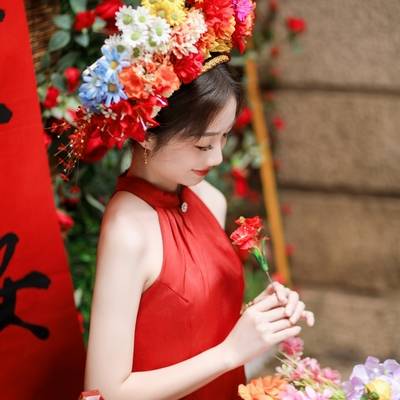旗袍模特