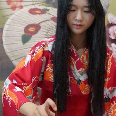 森系模特