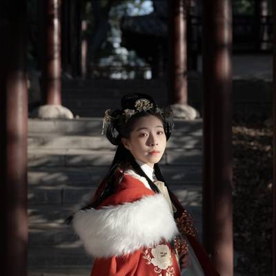 汉服模特