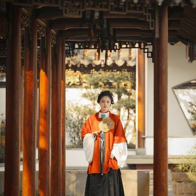 汉服模特