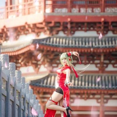 旗袍模特