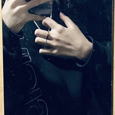 黑白模特