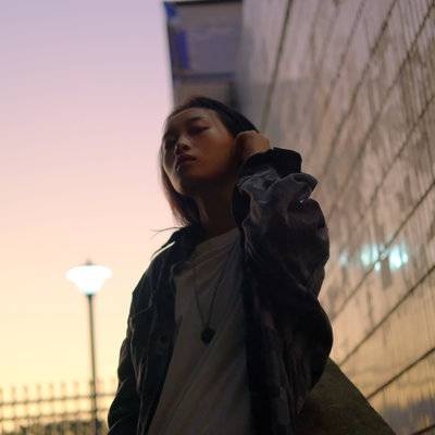 黑白模特