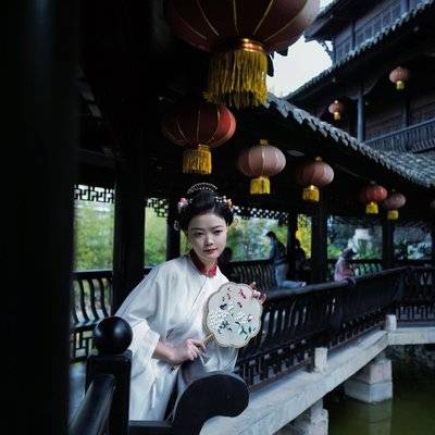 汉服模特