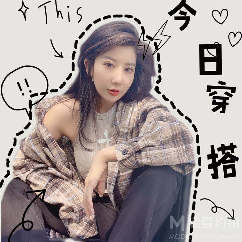 情绪模特