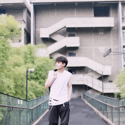 黑白模特