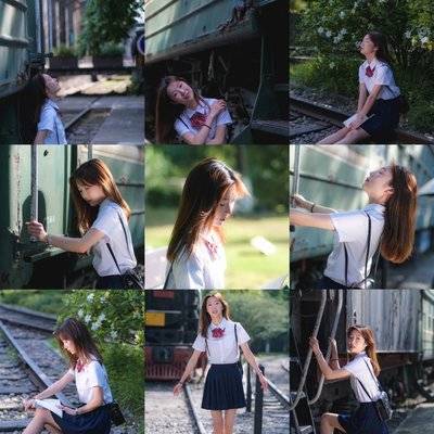 汉服模特