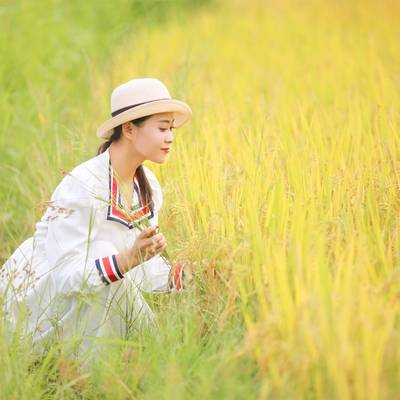 森系模特