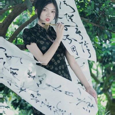 旗袍模特