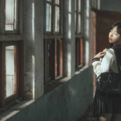 森系模特