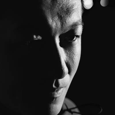 黑白模特